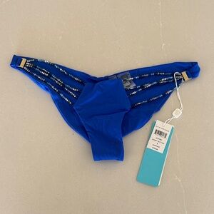 Blue Beaded Kids Bottoms